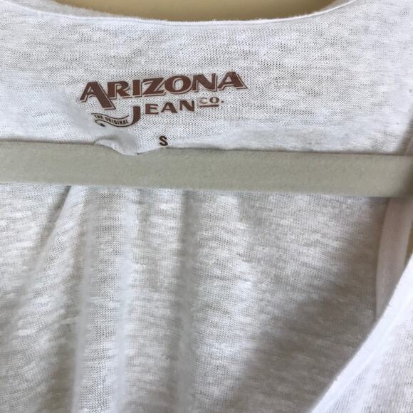 ARIZONA Blue Aztec Print Tank Size Small - Picture 3 of 4